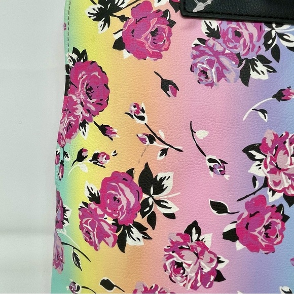 Betsey Johnson Pastel Floral Backpack - Picture 11 of 15